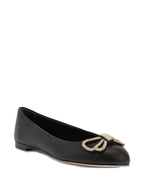 Giuseppe Zanotti Zari embellished flat - Black - zdjęcie produktu nr 2