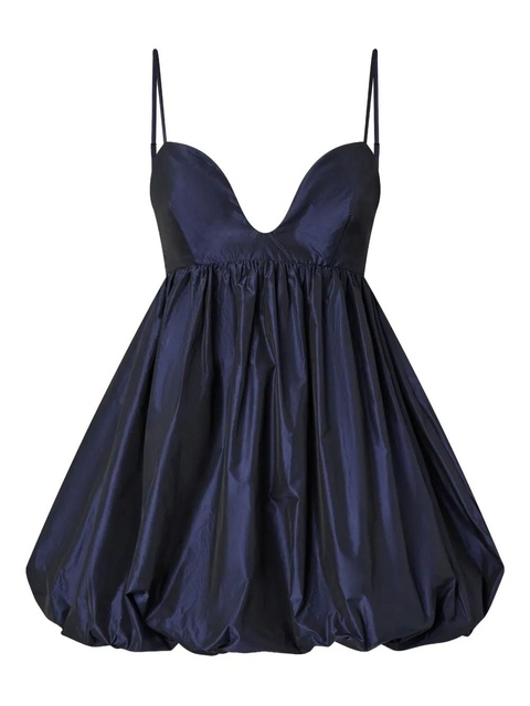 PINKO sweetheart-neckline puffball dress - Blue - zdjęcie produktu nr 1