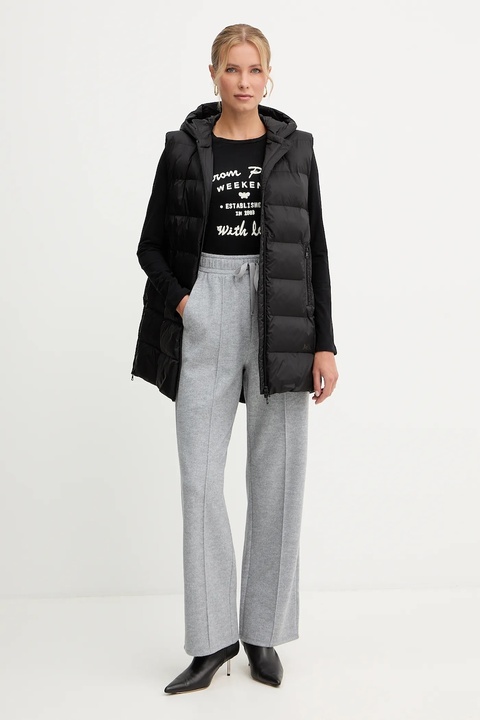 Weekend Max Mara longsleeve ALIAS kolor czarny 2525946042600 - zdjęcie produktu nr 2