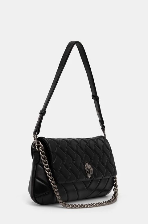 Kurt Geiger London torebka skórzana KENSINGTON kolor czarny 3573900109 - zdjęcie produktu nr 2
