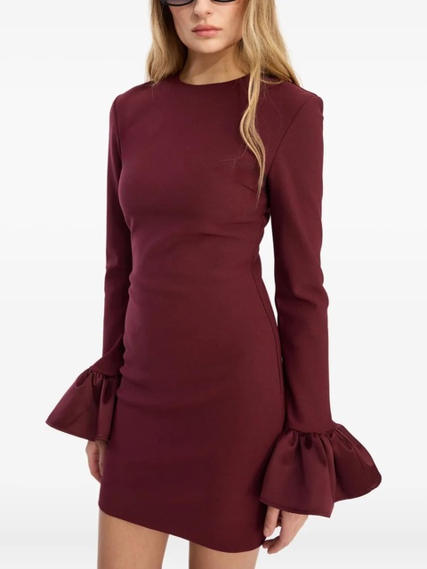 ROTATE BIRGER CHRISTENSEN frill sleeved mini dress - Red - zdjęcie produktu nr 2