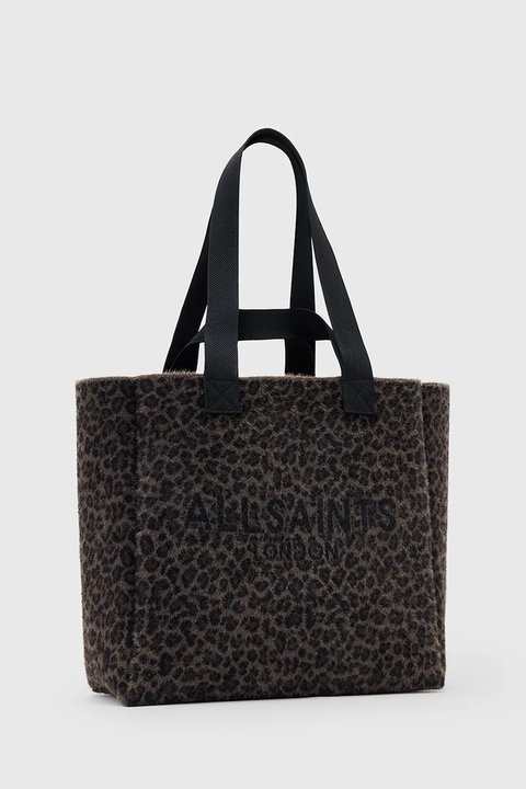 AllSaints torebka IZZY kolor czarny W344XD - zdjęcie produktu nr 2