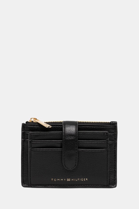 Tommy Hilfiger portfel damski kolor czarny AW0AW18027 - zdjęcie produktu nr 1