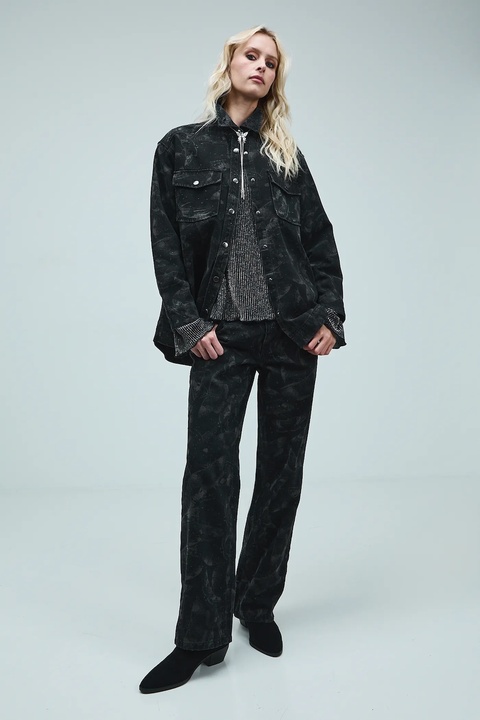 Medicine jeansy bawełniane damskie kolor czarny - zdjęcie produktu nr 1