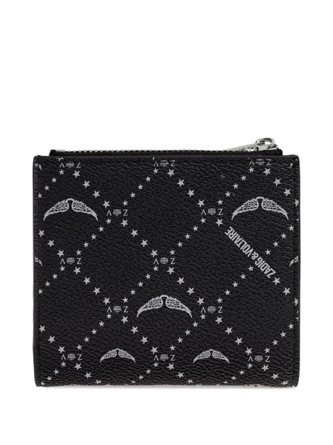 Zadig&Voltaire wings-plaque zip-around wallet - Black - zdjęcie produktu nr 2