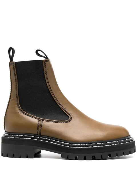 Proenza Schouler Chelsea ankle boots - FATIGUE - zdjęcie produktu nr 1