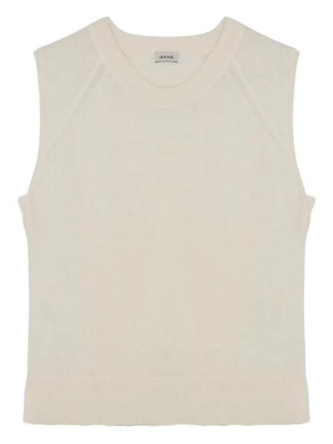 Simkhai round-neck sleeveless tank top - Neutrals - zdjęcie produktu nr 1