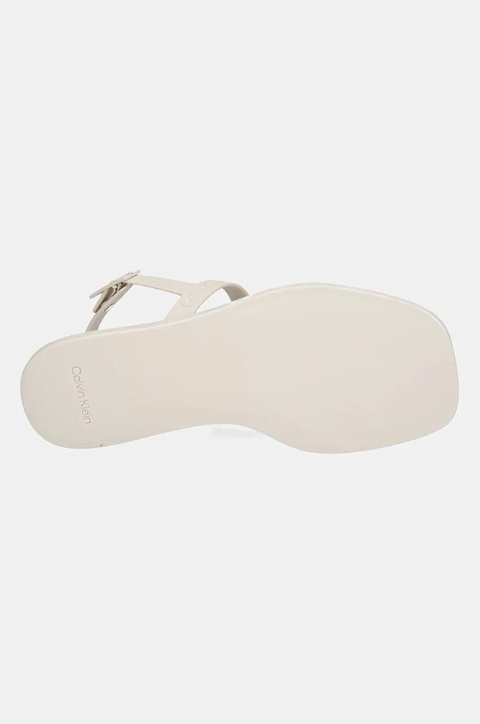 Calvin Klein sandały SANDAL - JELLY damskie kolor beżowy HW0HW02426 - zdjęcie produktu nr 2