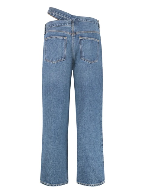 AGOLDE cut-out jeans - Blue - zdjęcie produktu nr 2