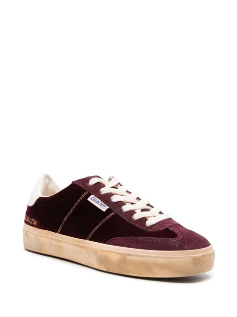 Golden Goose Soul-Star velvet sneakers - Red - zdjęcie produktu nr 2