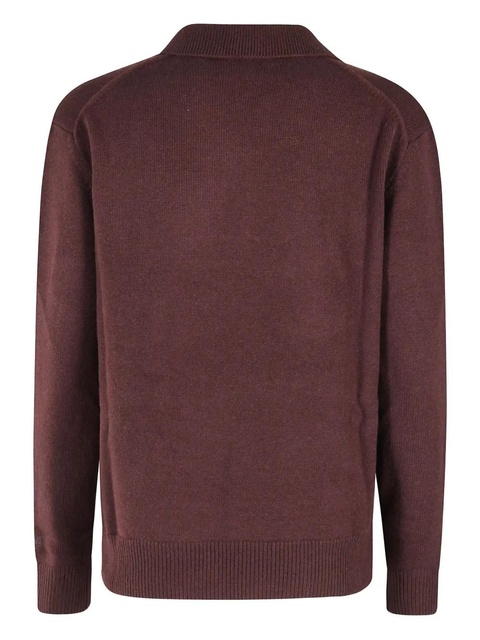 MC2 Saint Barth polo-collar sweater - Brown - zdjęcie produktu nr 2