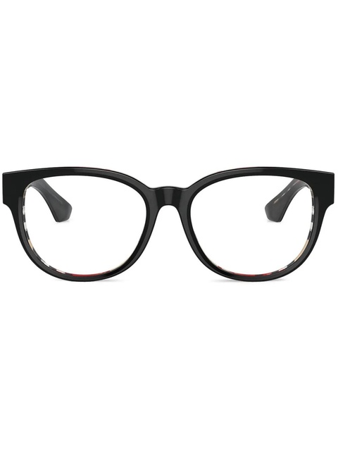 Burberry Eyewear round-frame glasses - Black - zdjęcie produktu nr 1