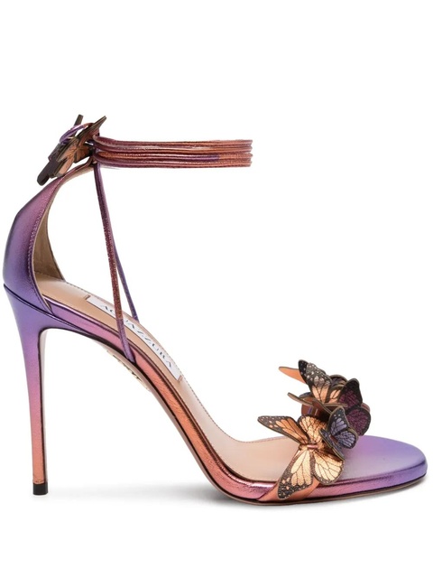 Aquazzura 105mm Papillon sandals - Pink - zdjęcie produktu nr 1