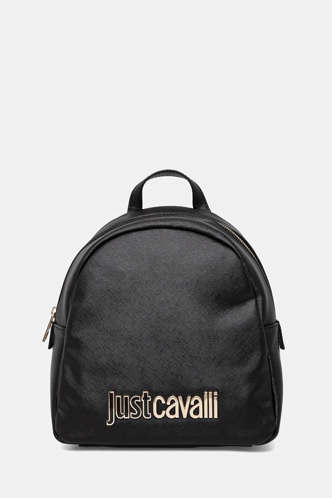 Just Cavalli plecak damski kolor czarny mały z aplikacją 79RA4BBD ZS766 - zdjęcie produktu nr 1