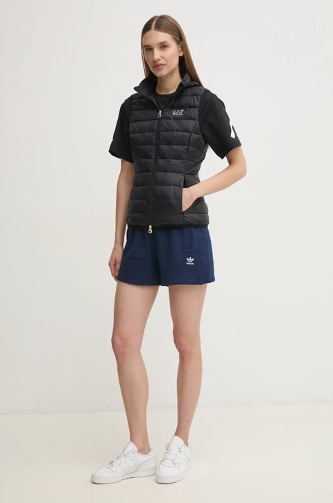 EA7 Emporio Armani bezrękawnik damski kolor czarny przejściowy AF12477.7W000087 - zdjęcie produktu nr 2
