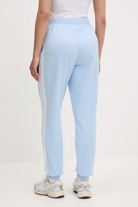 adidas Originals spodnie dresowe 3S JOGGER PANT damskie kolor niebieski z aplikacją JC8145 - zdjęcie produktu nr 2