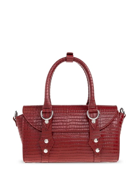 Vivienne Westwood mini Bettina crocodile-effect tote bag - Red - zdjęcie produktu nr 1
