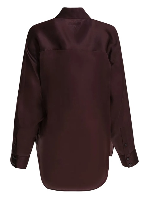 KHAITE button-down flap-pocket shirt - Red - zdjęcie produktu nr 1