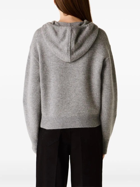 Guest In Residence hooded cashmere sweater - Grey - zdjęcie produktu nr 2