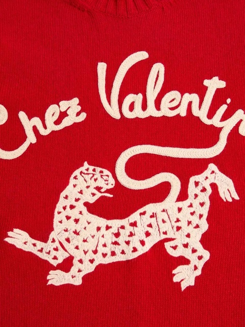 Valentino Garavani virgin wool sweater - Red - zdjęcie produktu nr 2