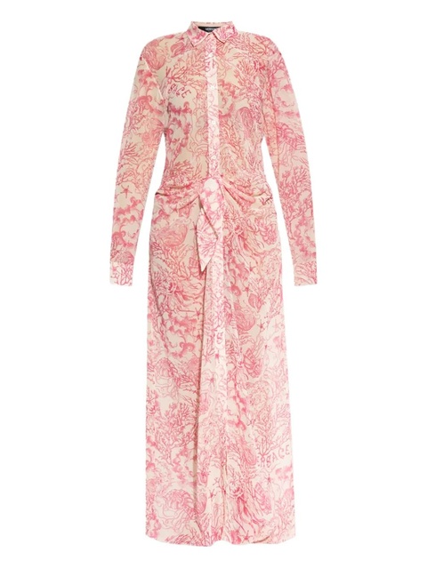 Versace Barocco-print maxi dress - Pink - zdjęcie produktu nr 1