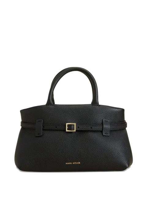 Manu Atelier Le Cambon buckle-strap leather tote bag - Black - zdjęcie produktu nr 1