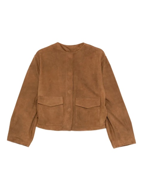 St. Agni suede jacket - Brown - zdjęcie produktu nr 1
