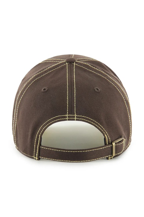 47 brand czapka z daszkiem bawełniana MLB New York Yankees kolor brązowy B-CONDT17GWS-BW - zdjęcie produktu nr 2