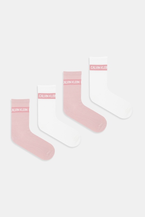 Calvin Klein Jeans skarpetki 4-pack kolor różowy 701235385 - zdjęcie produktu nr 1