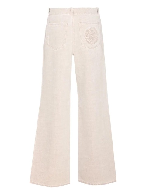 FENDI logo-patch jeans - Neutrals - zdjęcie produktu nr 2