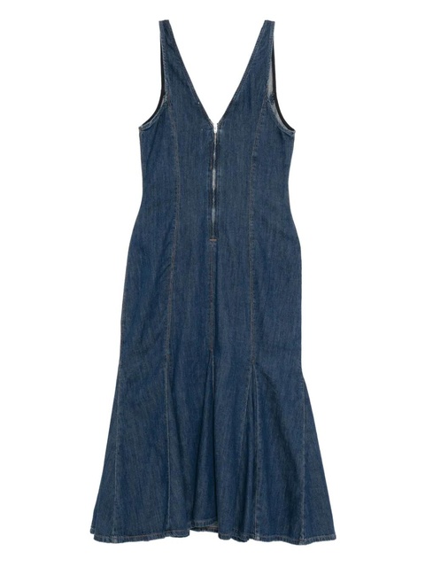 Reformation Serafina denim dress - Blue - zdjęcie produktu nr 2