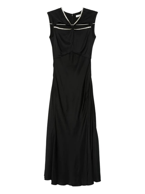 SANDRO crystal-embellishment maxi dress - Black - zdjęcie produktu nr 2