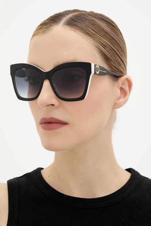 Marc Jacobs okulary przeciwsłoneczne damskie kolor czarny MARC 853/S - zdjęcie produktu nr 2