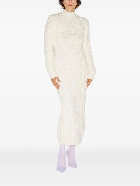 Jean Paul Gaultier Aran knitted long dress - White - zdjęcie produktu nr 2