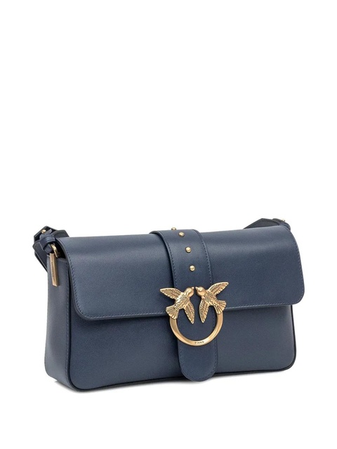 PINKO love birds clasp shoulder bag - Blue - zdjęcie produktu nr 1