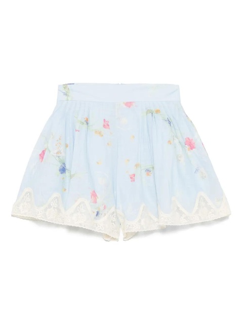 ZIMMERMANN Lucky shorts - Blue - zdjęcie produktu nr 1