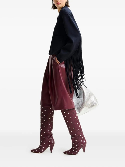 Essentiel Antwerp Istern fringe cardigan - Blue - zdjęcie produktu nr 2