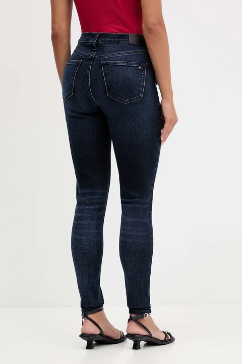 Tommy Jeans jeansy damskie kolor granatowy DW0DW21802 - zdjęcie produktu nr 1