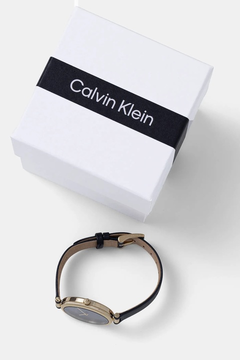 Calvin Klein zegarek damski kolor czarny 25100017 - zdjęcie produktu nr 2