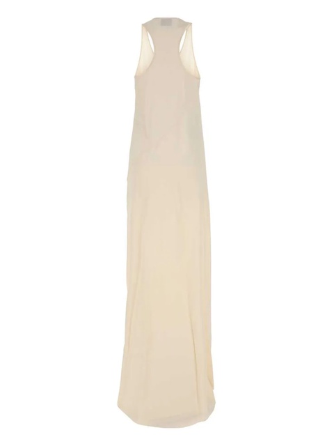 Balenciaga logo-print racerback gown - Neutrals - zdjęcie produktu nr 2