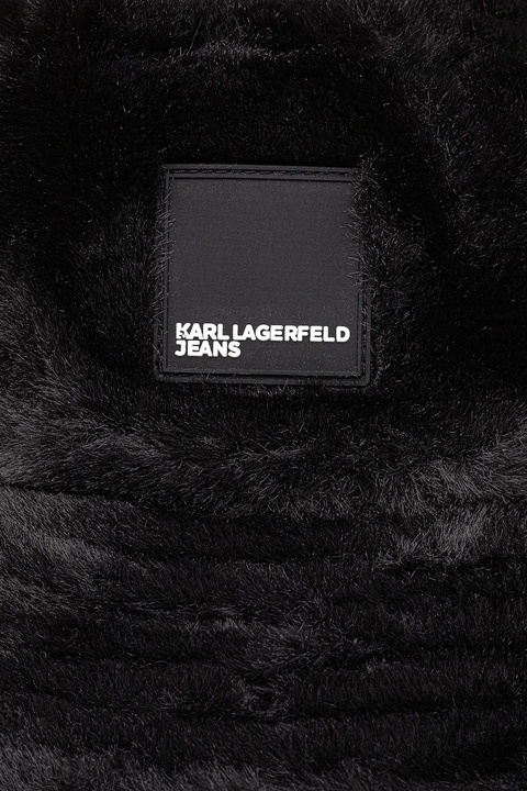 Karl Lagerfeld Jeans kapelusz kolor czarny A4W33078 - zdjęcie produktu nr 2