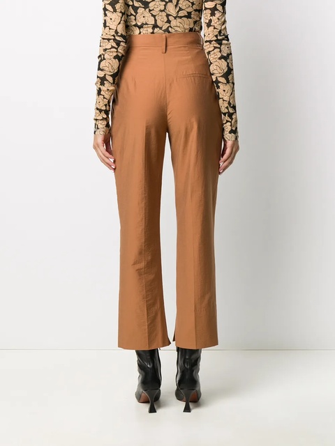 Nanushka Reya cropped trousers - Brown - zdjęcie produktu nr 2