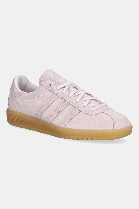 adidas Originals sneakersy zamszowe Bermuda damskie kolor różowy JS3973 - zdjęcie produktu nr 1