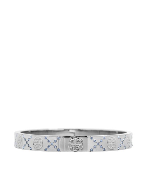 Tory Burch logo-embossed bracelet - Silver - zdjęcie produktu nr 1