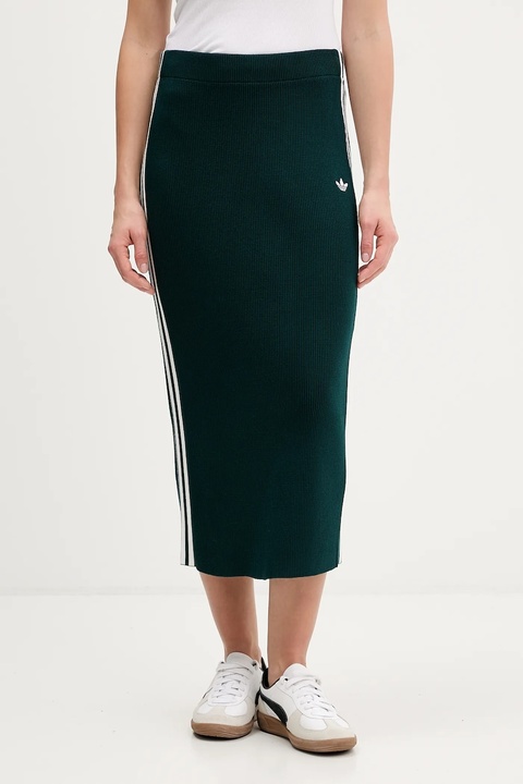 adidas Originals spódnica Knit 3s midi ołówkowa JW2662 - zdjęcie produktu nr 1