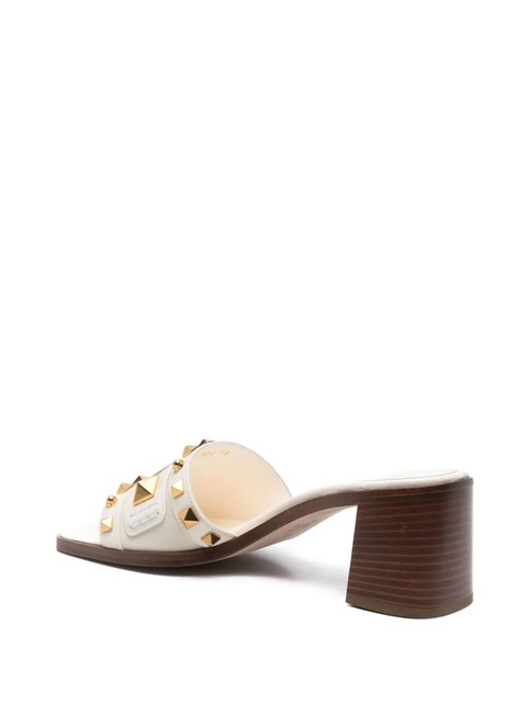 Valentino Garavani 65mm VLogo Signature mules - White - zdjęcie produktu nr 2