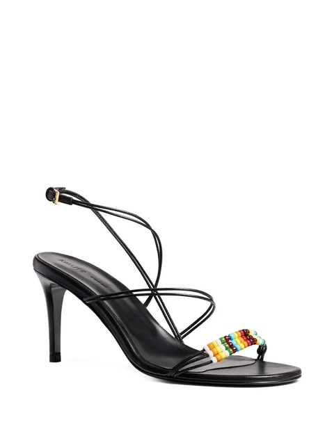 KHAITE Loop beaded sandals - Black - zdjęcie produktu nr 2