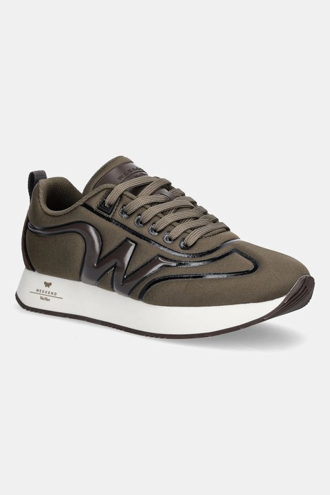 Weekend Max Mara sneakersy Rarohf damskie kolor zielony 2525766034600 - zdjęcie produktu nr 1
