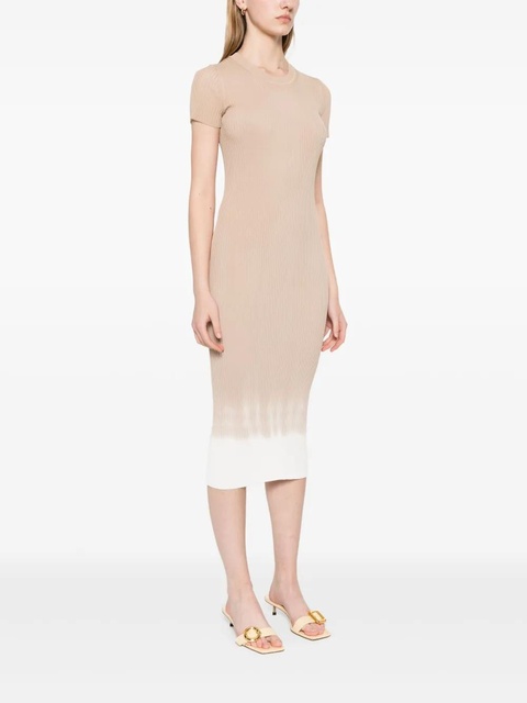 STAUD Colleen midi dress - Neutrals - zdjęcie produktu nr 2