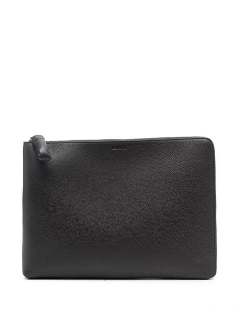 LEMAIRE Tasche debossed-logo clutch - Brown - zdjęcie produktu nr 1